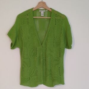Nomadic Traders Avocado V-Neck Sweater
